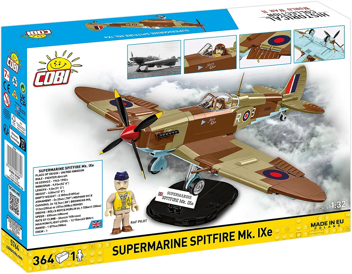COB5764 Supermarine Spitfire MK.IXE WWII Model Kit - Image 15