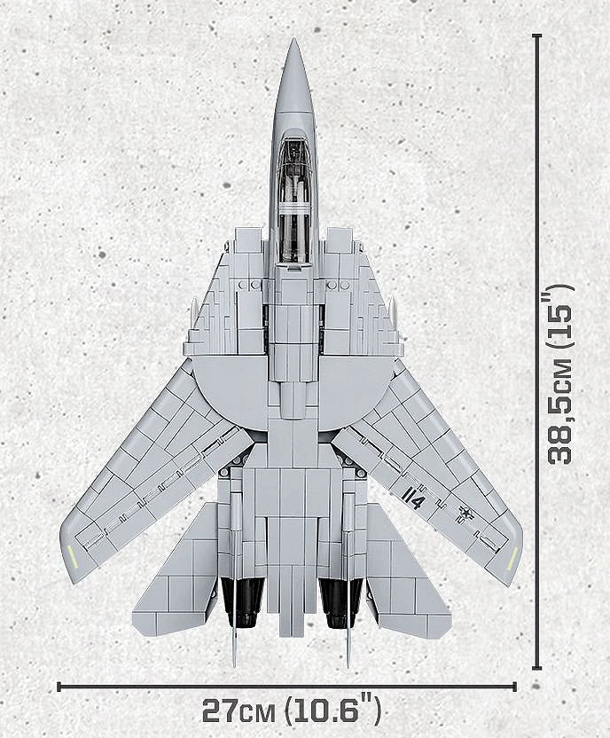 COB5811A F14 Tomcat Top Gun (759 pcs) Model Kit - Image 13