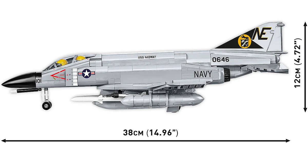 COB5897 F-4 Phantom II 703 KL Model Kit - Image 11