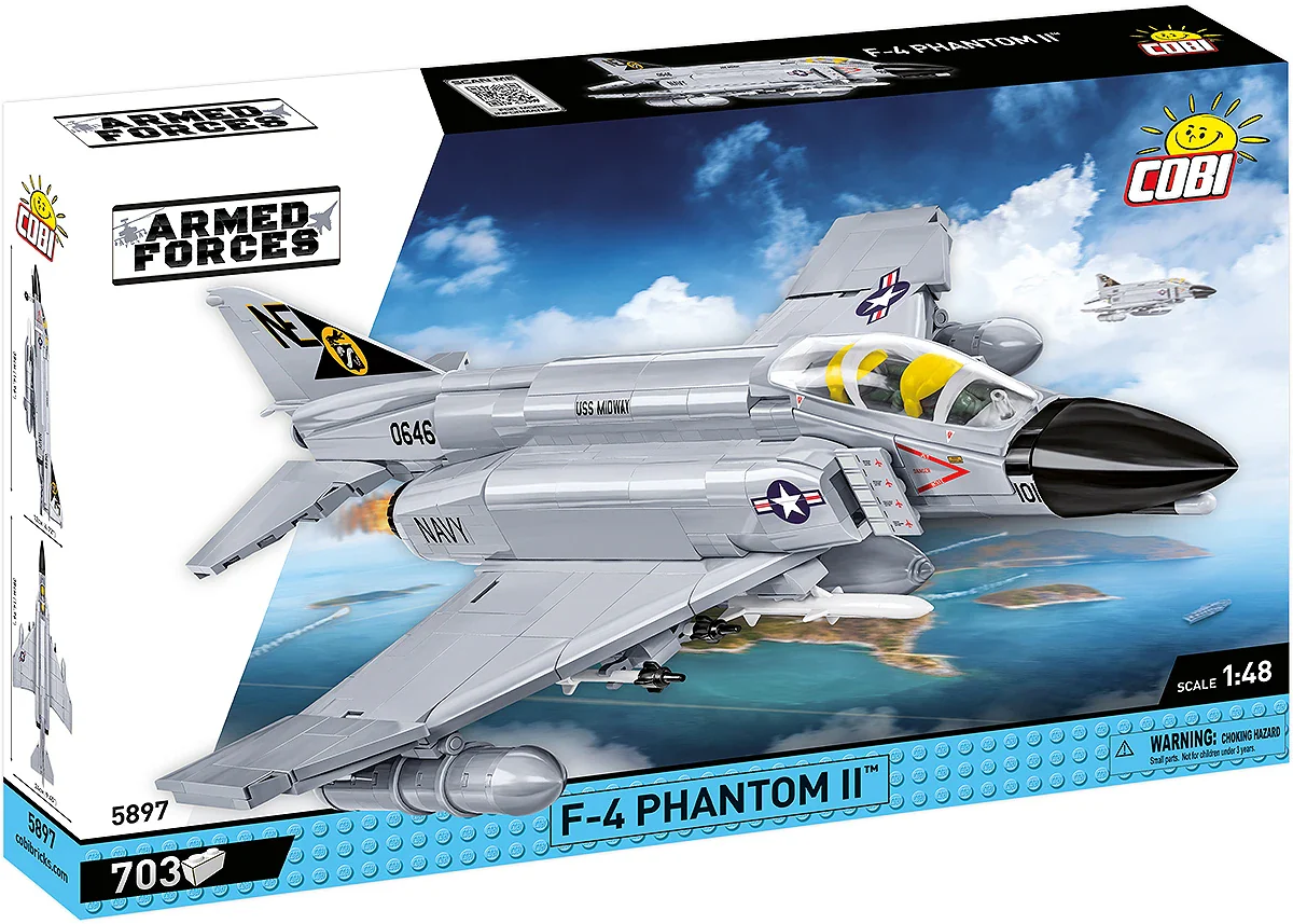 COB5897 F-4 Phantom II 703 KL Model Kit - Image 12