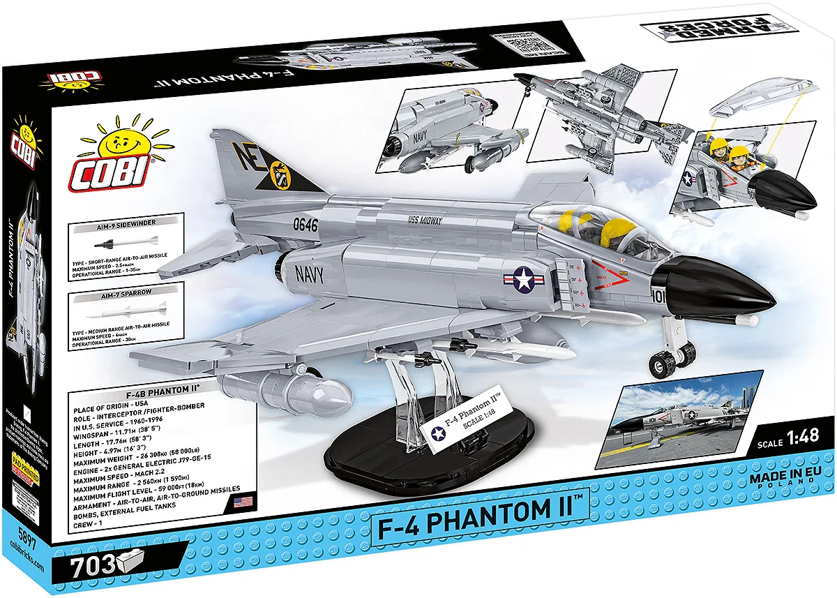 COB5897 F-4 Phantom II 703 KL Model Kit - Image 13