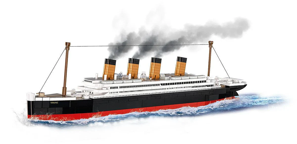 COB1680 R.M.S Titanic (600 pcs) Model Kit - Image 2