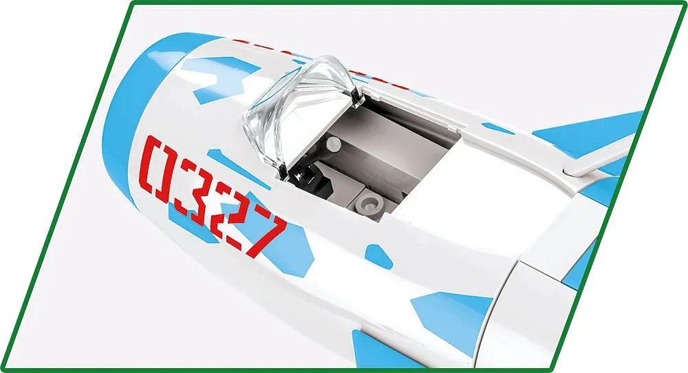 COB2424 MIG-17 NATO Code F Vietnam War (577 pcs) Model Kit - Image 5