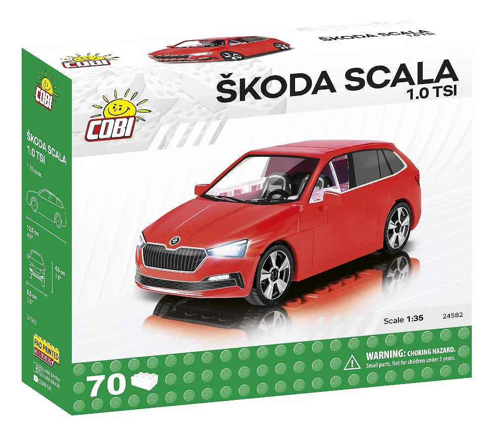 COB24582 Skoda Scala 1.0 TSI (70 pcs) Model Kit - Image 5