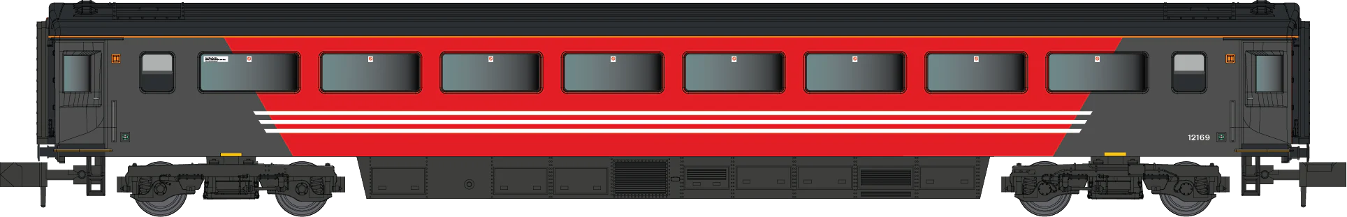 2P-009-400 MK3 Loco Hauled Virgin Trains Standard 12169