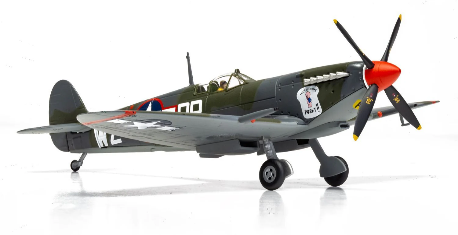 AA29104 Supermarine Spitfire Mk.IXc, (MH656) WZ-RR 'Porky II', Lt. Robert Connor - Image 5