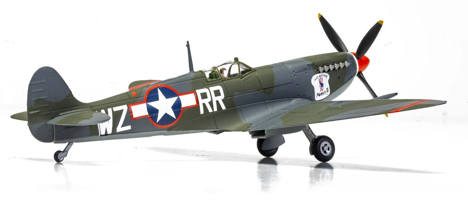 AA29104 Supermarine Spitfire Mk.IXc, (MH656) WZ-RR 'Porky II', Lt. Robert Connor - Image 7