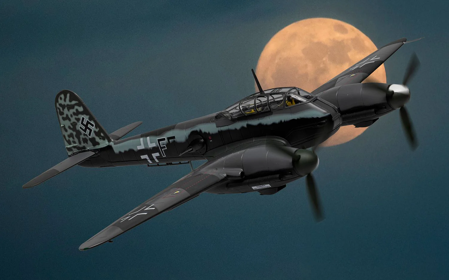AA29702 Messerschmitt Me 410A-1 Black F, 14./KG2, Late 1943 - Image 6