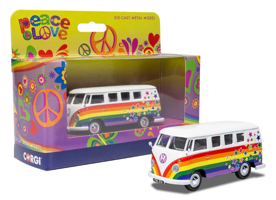 CC02731 Volkswagen Campervan - Peace Love and Wishes - Image 2