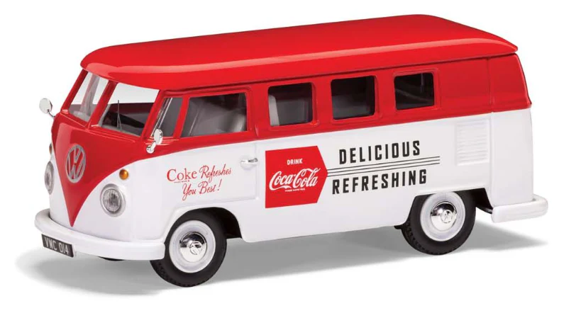 CC02733 Coca-Cola Late 1960's Volkswagen Campervan