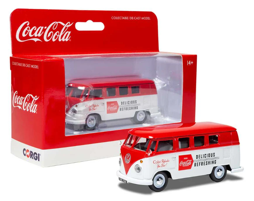 CC02733 Coca-Cola Late 1960's Volkswagen Campervan - Image 2