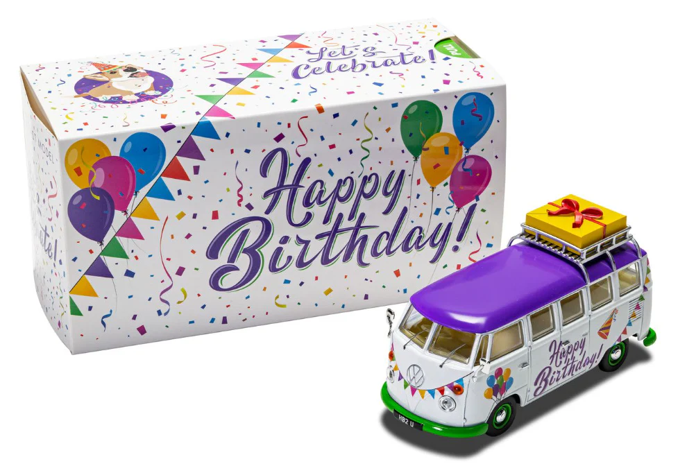 CC02734 Volkswagen Campervan Happy Birthday - Image 3