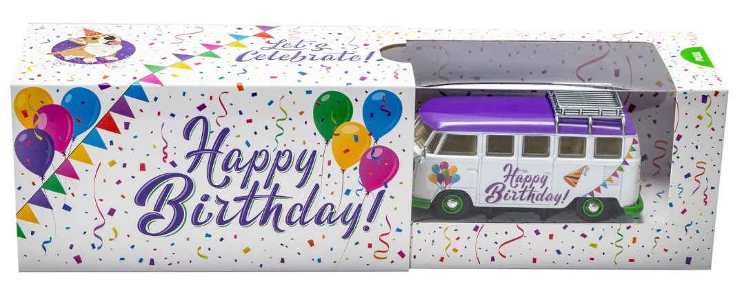 CC02734 Volkswagen Campervan Happy Birthday - Image 4