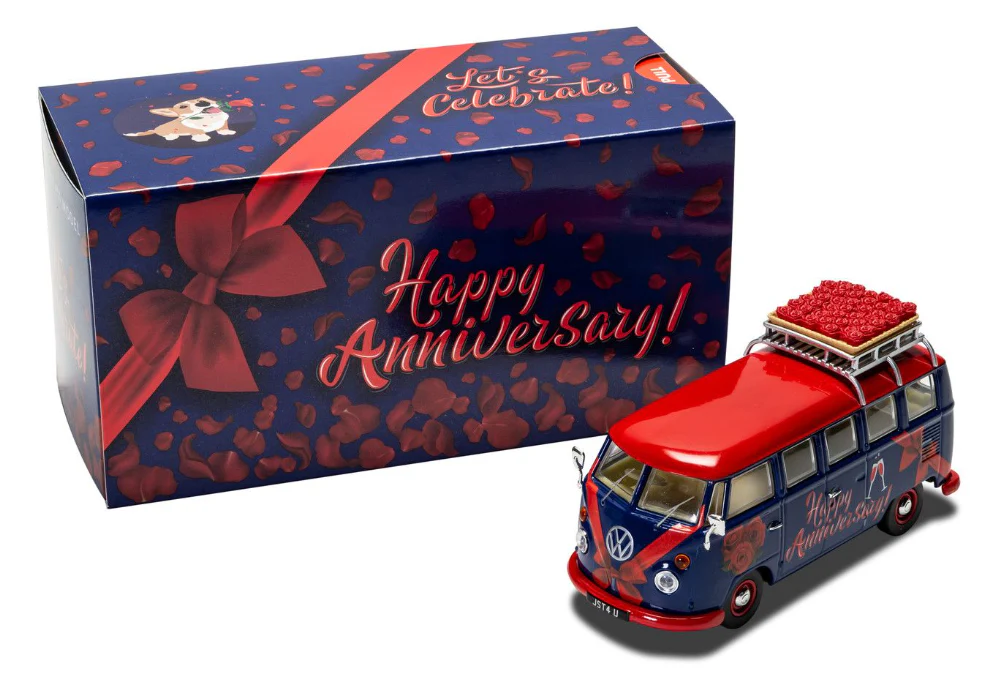 CC02735 Volkswagen Campervan Happy Anniversary - Image 3