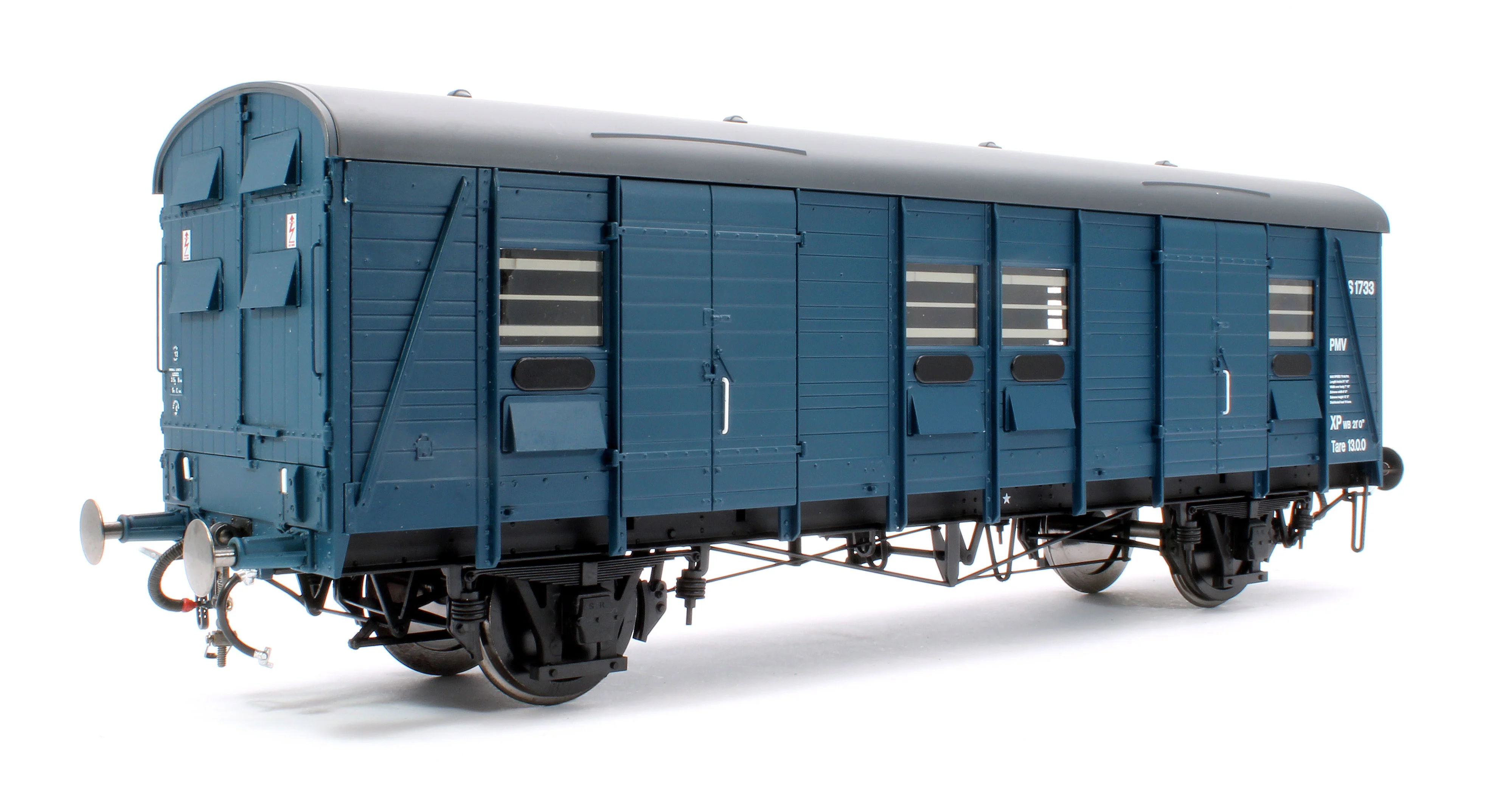 9175 Covered Carriage Truck (CCT) S1733 BR Blue (uneven planks) - Image 3