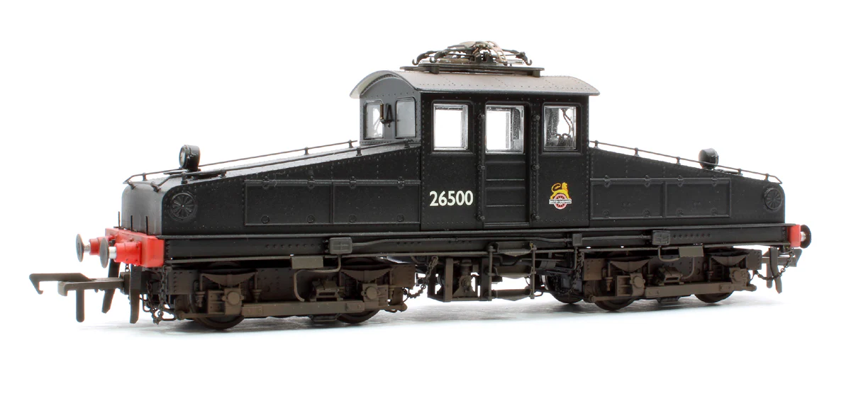 1203W Custom Weathered North Eastern Railway ES1 BR Black Early Emblem Bo-Bo Electric Locomotive No.26500 - Image 3
