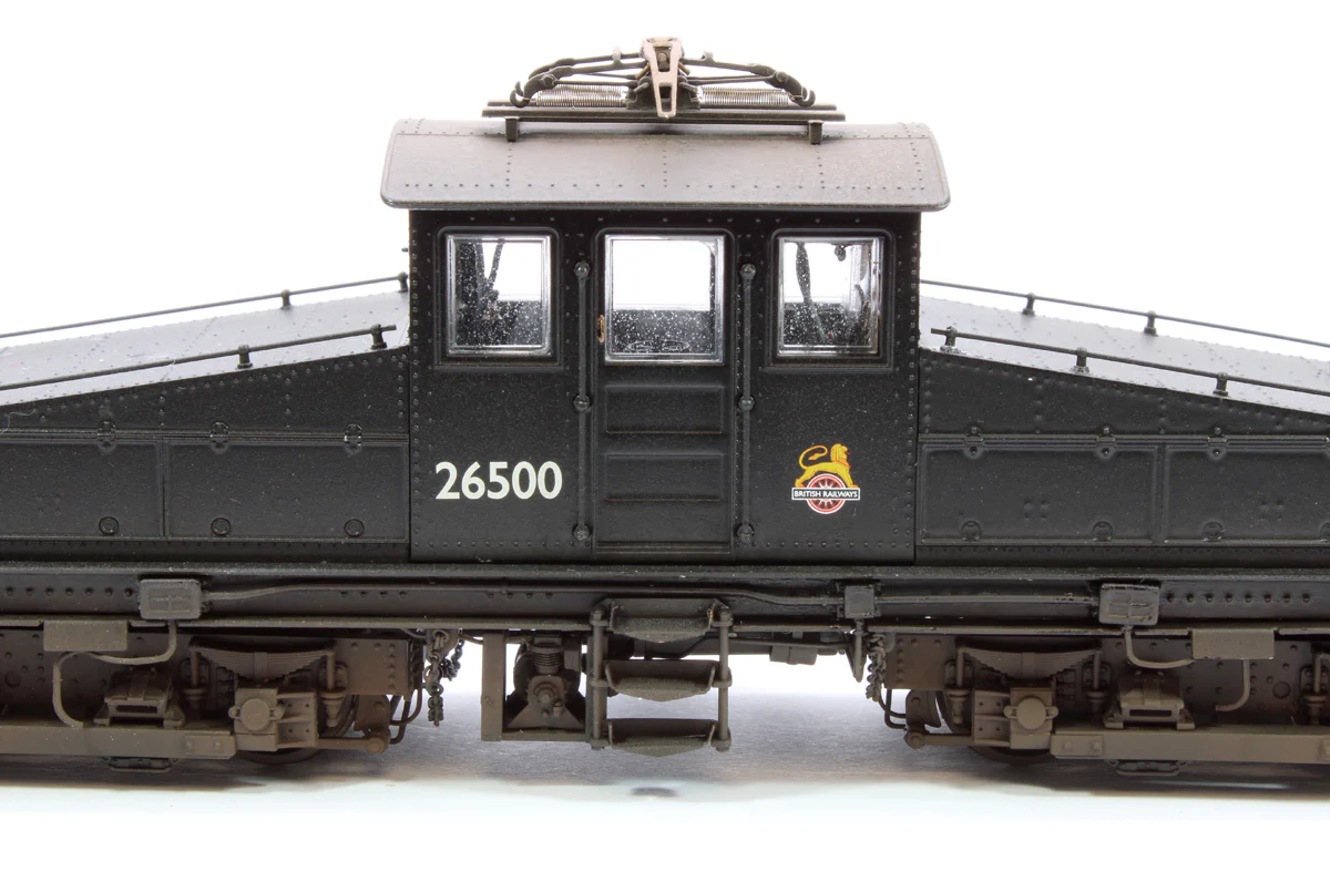 1203W Custom Weathered North Eastern Railway ES1 BR Black Early Emblem Bo-Bo Electric Locomotive No.26500 - Image 6