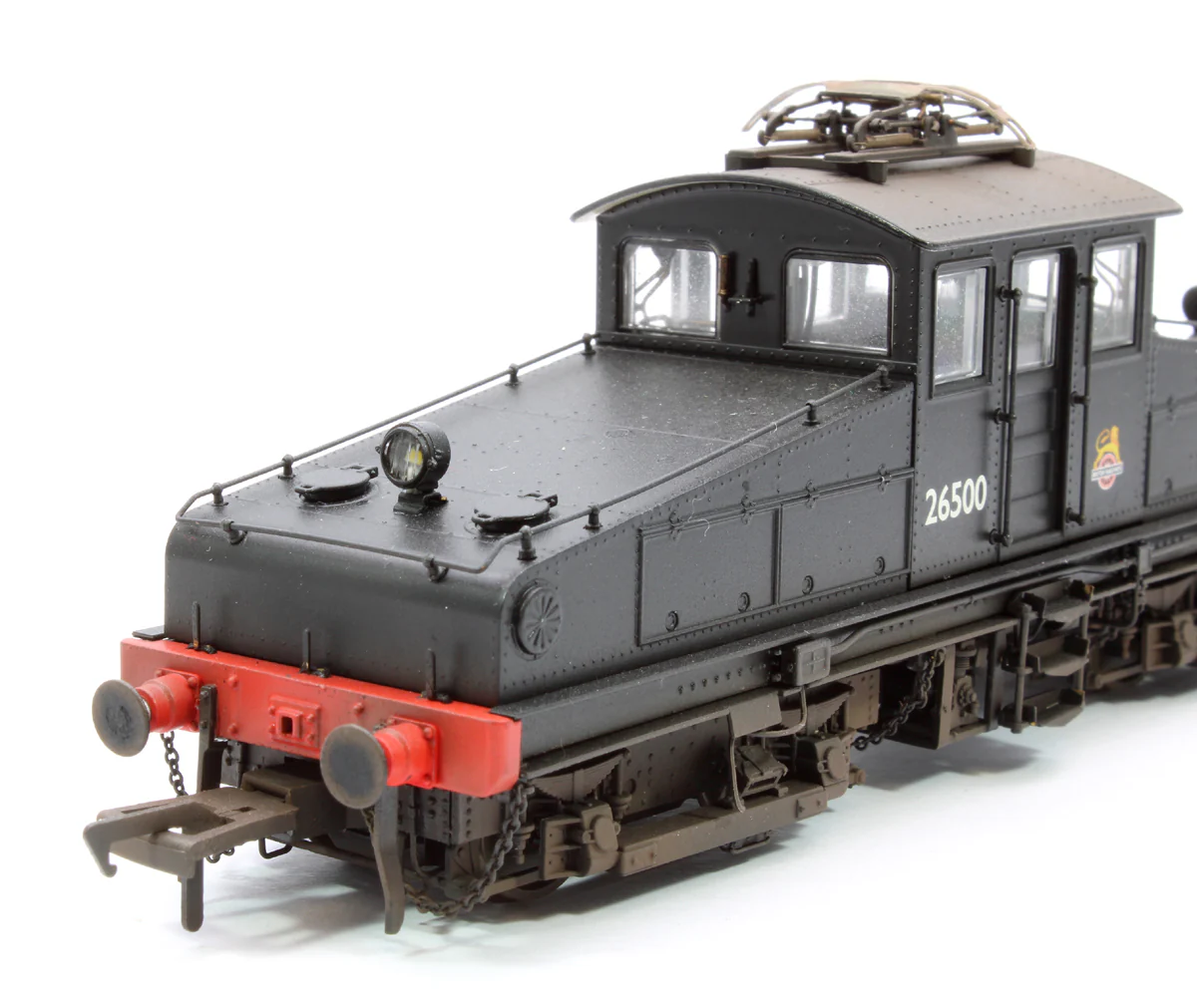 1203W Custom Weathered North Eastern Railway ES1 BR Black Early Emblem Bo-Bo Electric Locomotive No.26500 - Image 7