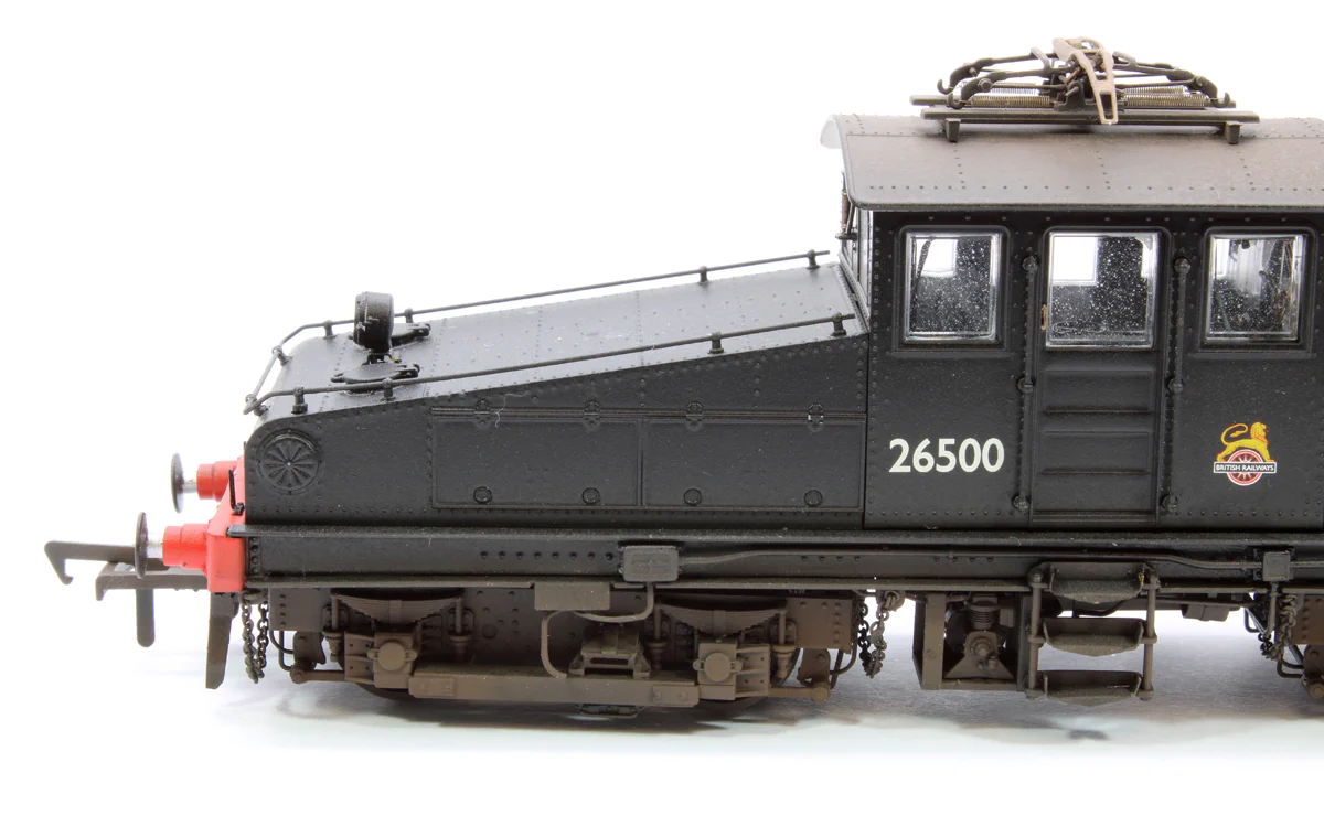 1203W Custom Weathered North Eastern Railway ES1 BR Black Early Emblem Bo-Bo Electric Locomotive No.26500 - Image 9