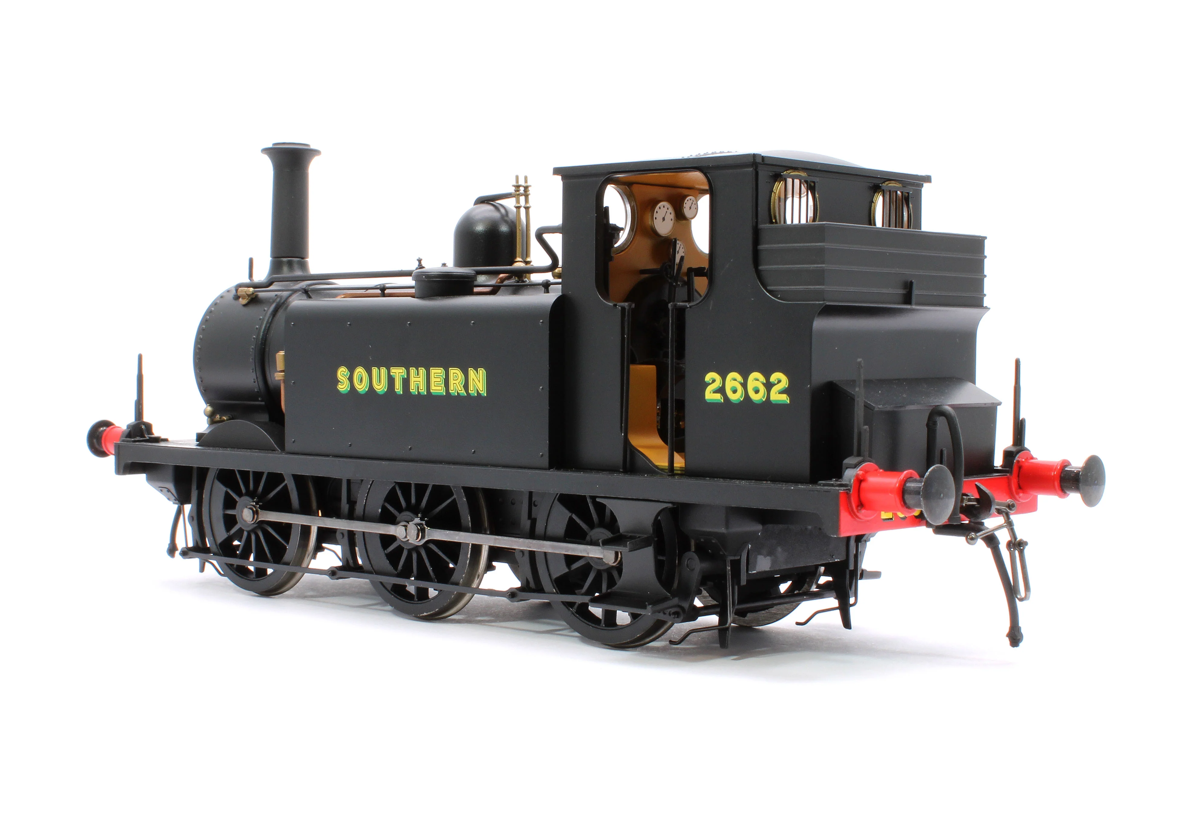 110734 Pre-Owned Terrier A1X 2662 Bulleid Sunshine Livery 0-6-0T Tank Locomotive - DCC Sound - Image 2
