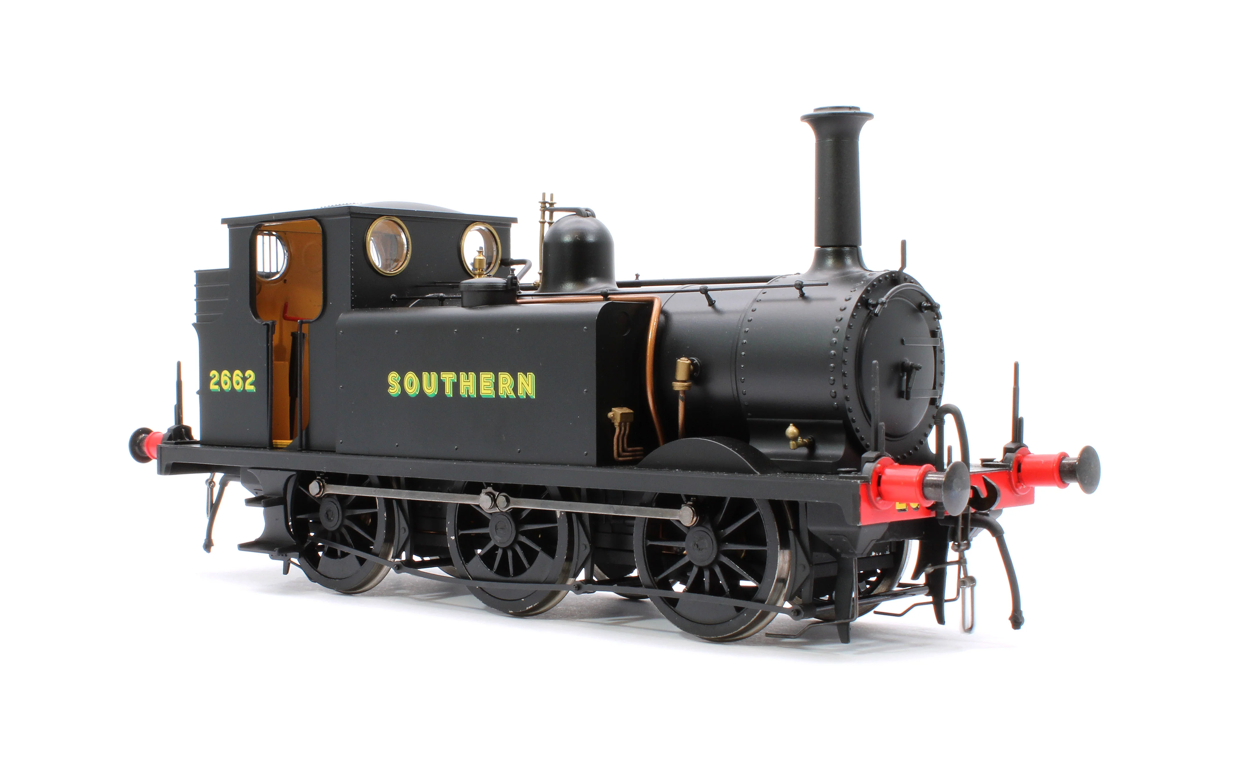 110734 Pre-Owned Terrier A1X 2662 Bulleid Sunshine Livery 0-6-0T Tank Locomotive - DCC Sound - Image 3