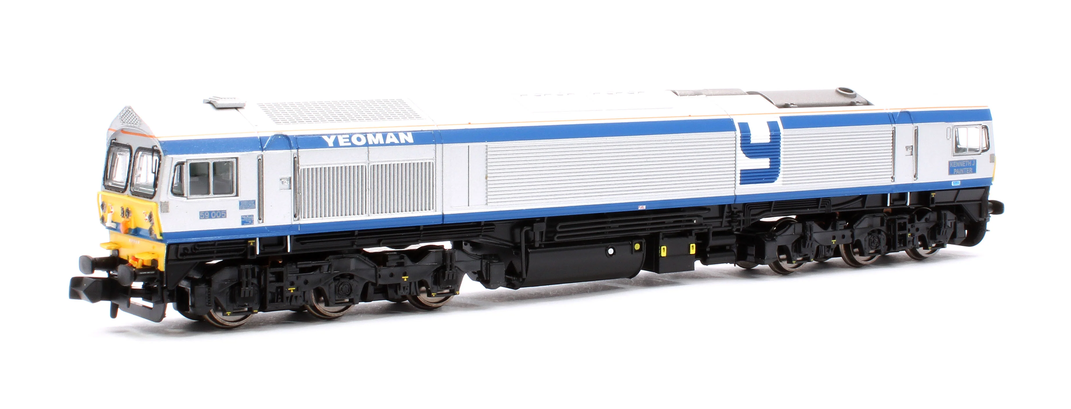 2D-005-000S Class 59 #59005 "Kenneth J Painter" Foster Yeoman Silver Livery Diesel Locomotive - DCC Sound