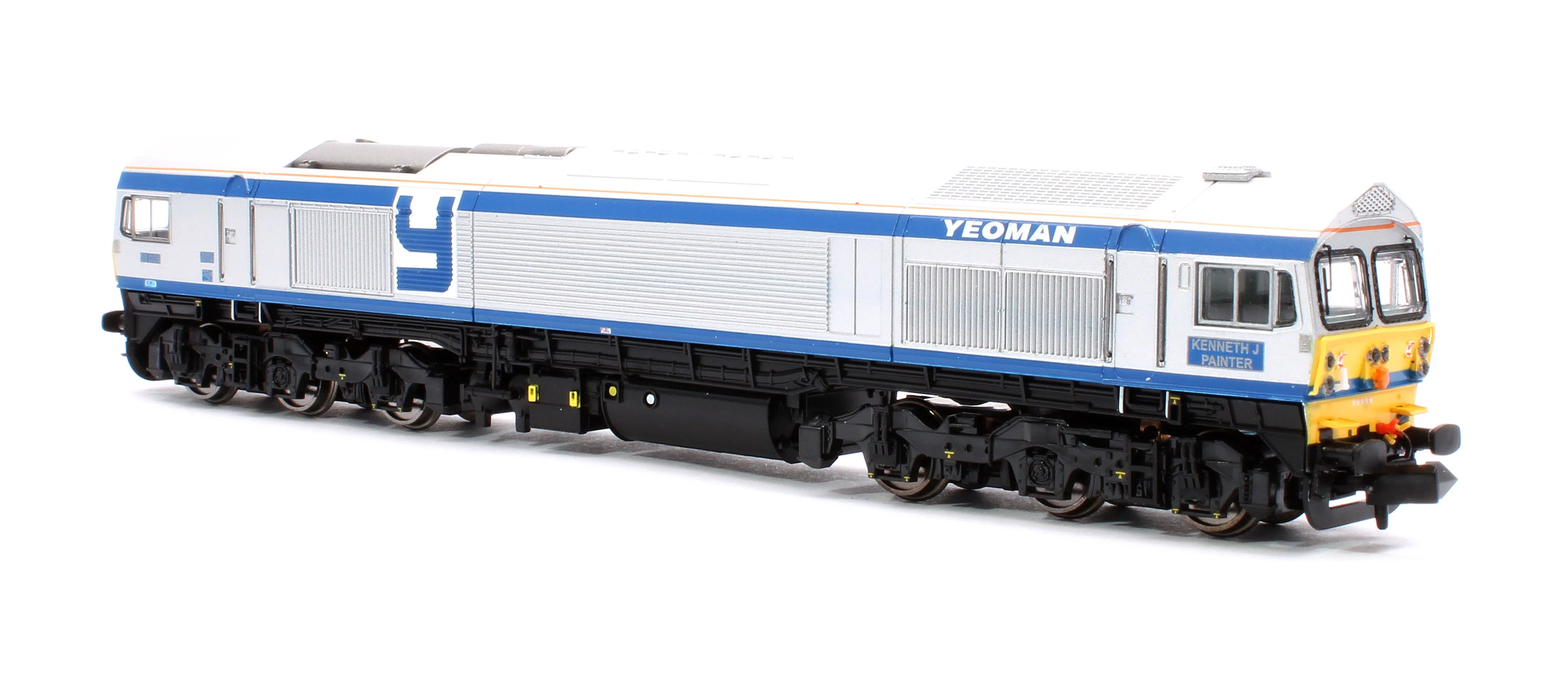 2D-005-000S Class 59 #59005 "Kenneth J Painter" Foster Yeoman Silver Livery Diesel Locomotive - DCC Sound - Image 4