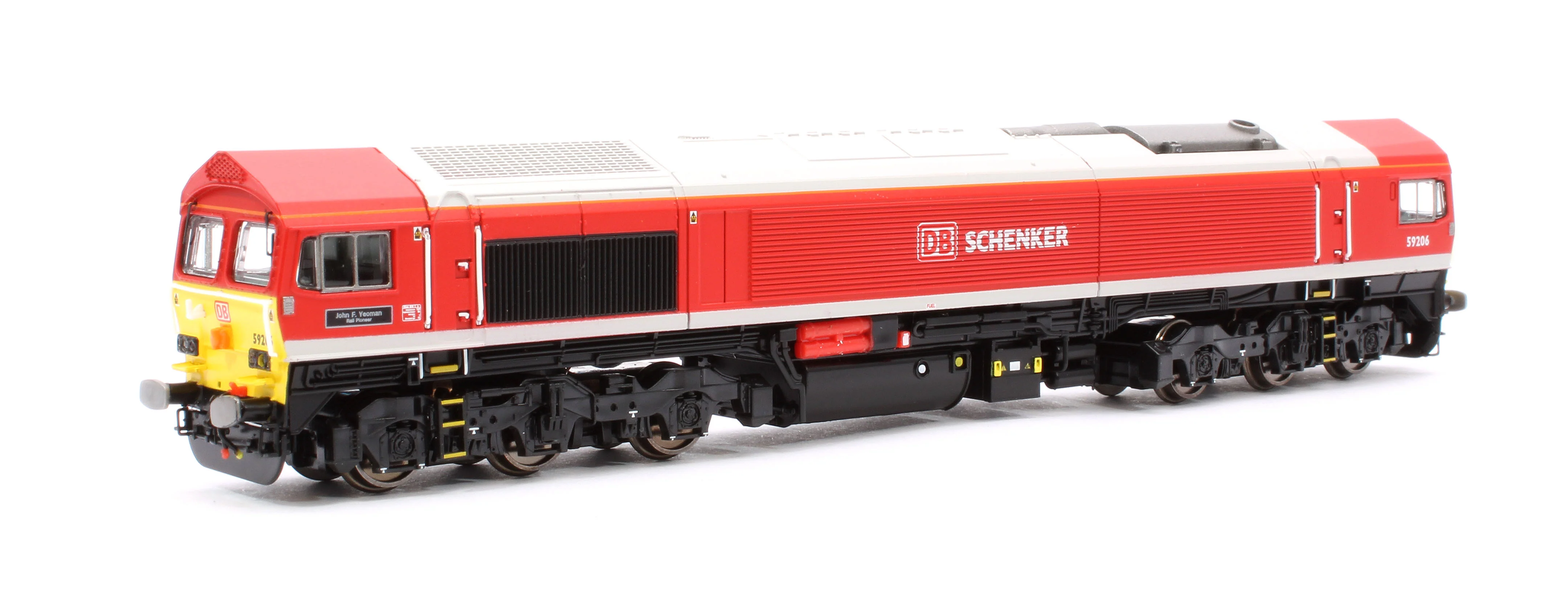 2D-005-002D Class 59 #59206 'John F Yeoman' DB Schenker Diesel Locomotive - DCC Fitted