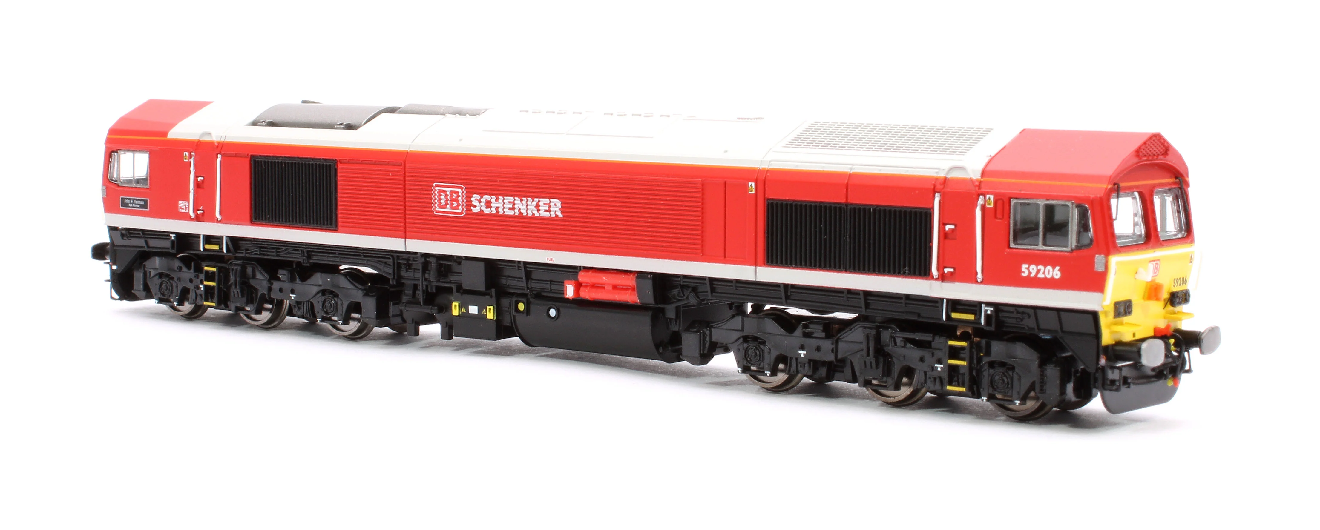 2D-005-002D Class 59 #59206 'John F Yeoman' DB Schenker Diesel Locomotive - DCC Fitted - Image 4