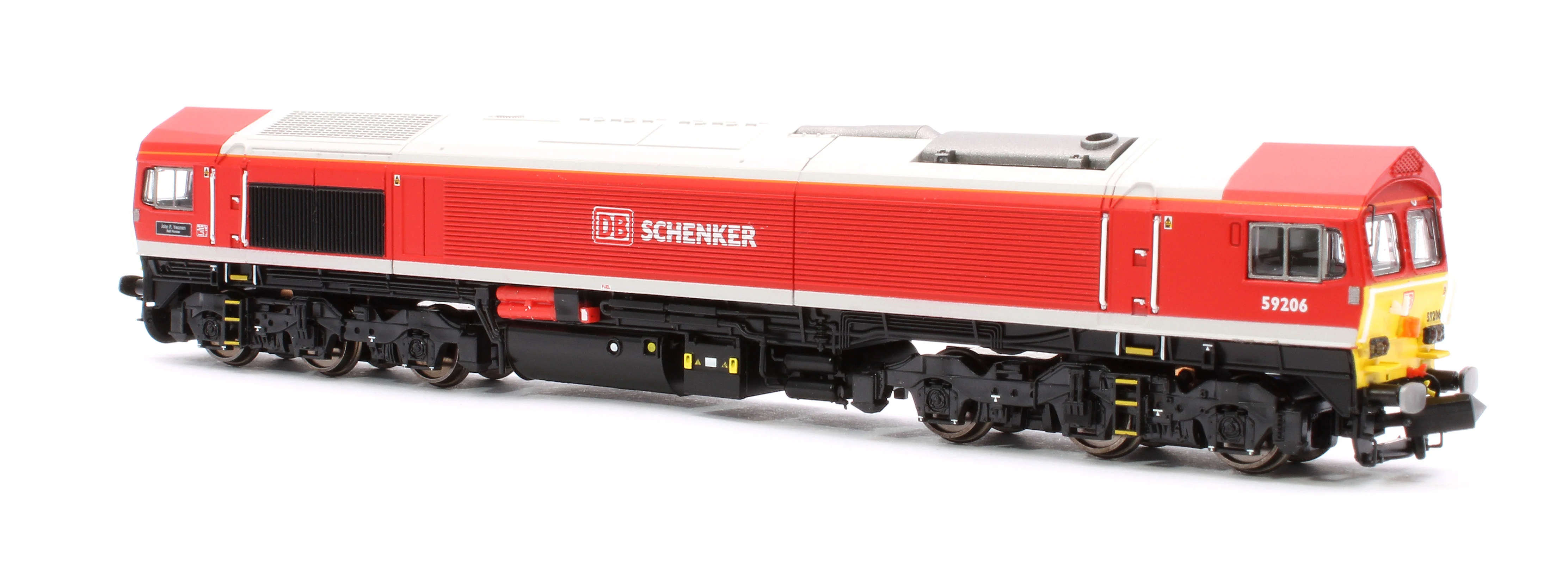 2D-005-002S Class 59 #59206 'John F Yeoman' DB Schenker Diesel Locomotive - DCC Sound - Image 2
