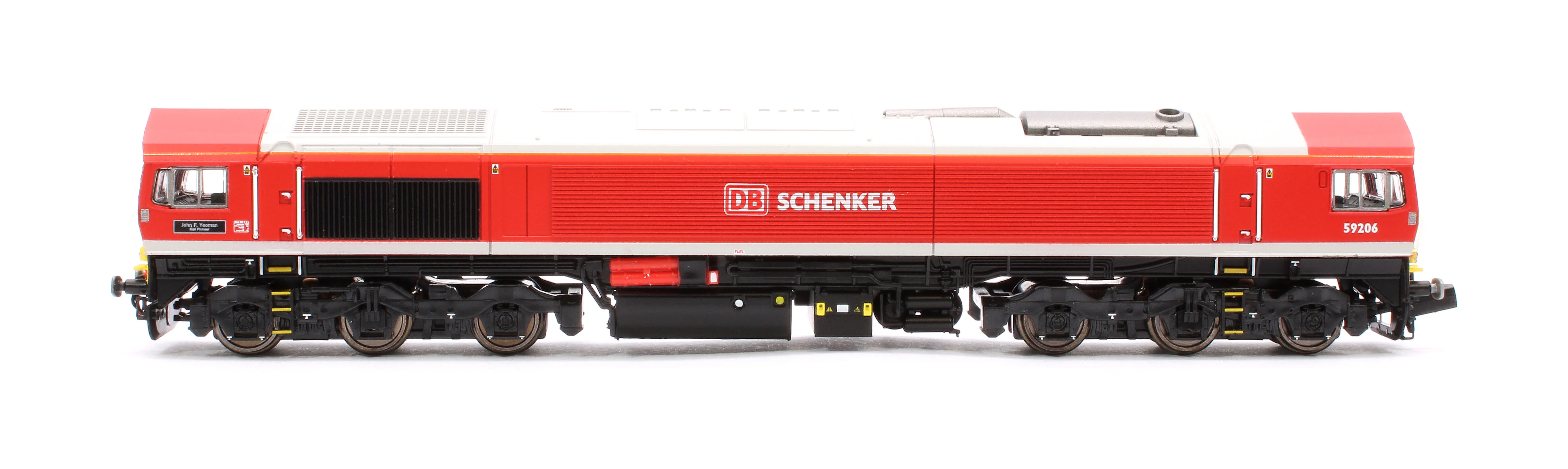 2D-005-002S Class 59 #59206 'John F Yeoman' DB Schenker Diesel Locomotive - DCC Sound - Image 5