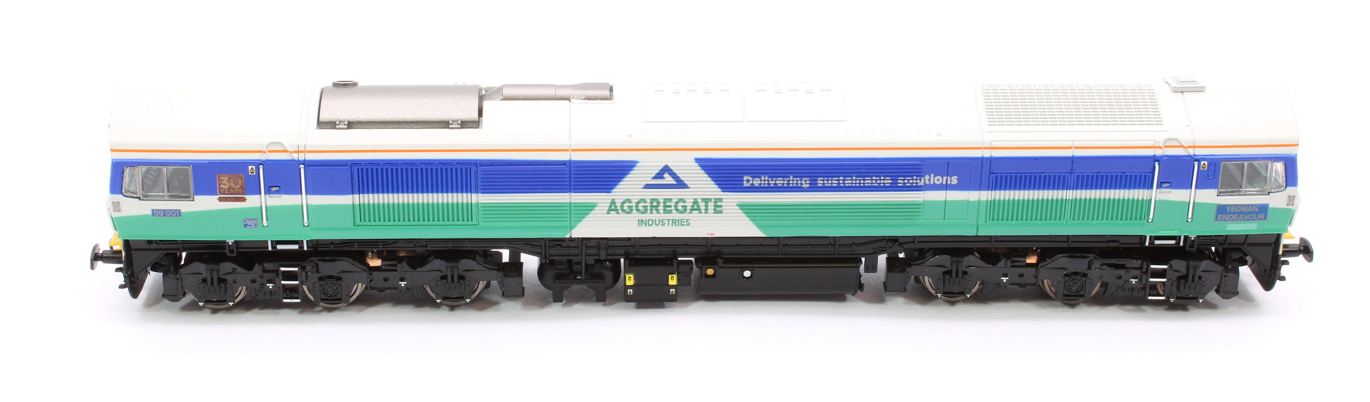 2D-005-005 Class 59 59001 Aggregate Industries Yeoman Endeavour Diesel Locomotive - Image 10
