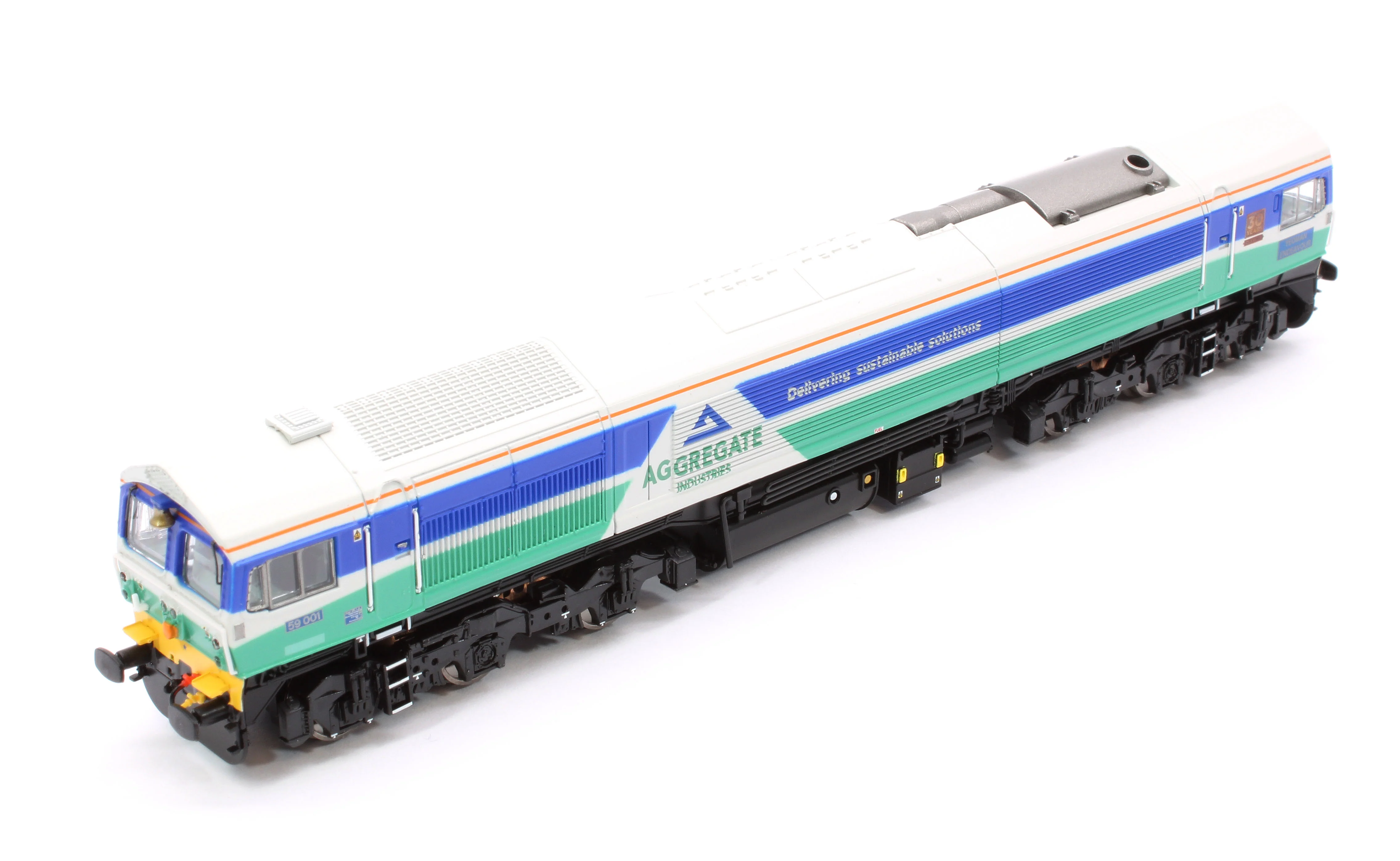 2D-005-005 Class 59 59001 Aggregate Industries Yeoman Endeavour Diesel Locomotive - Image 11