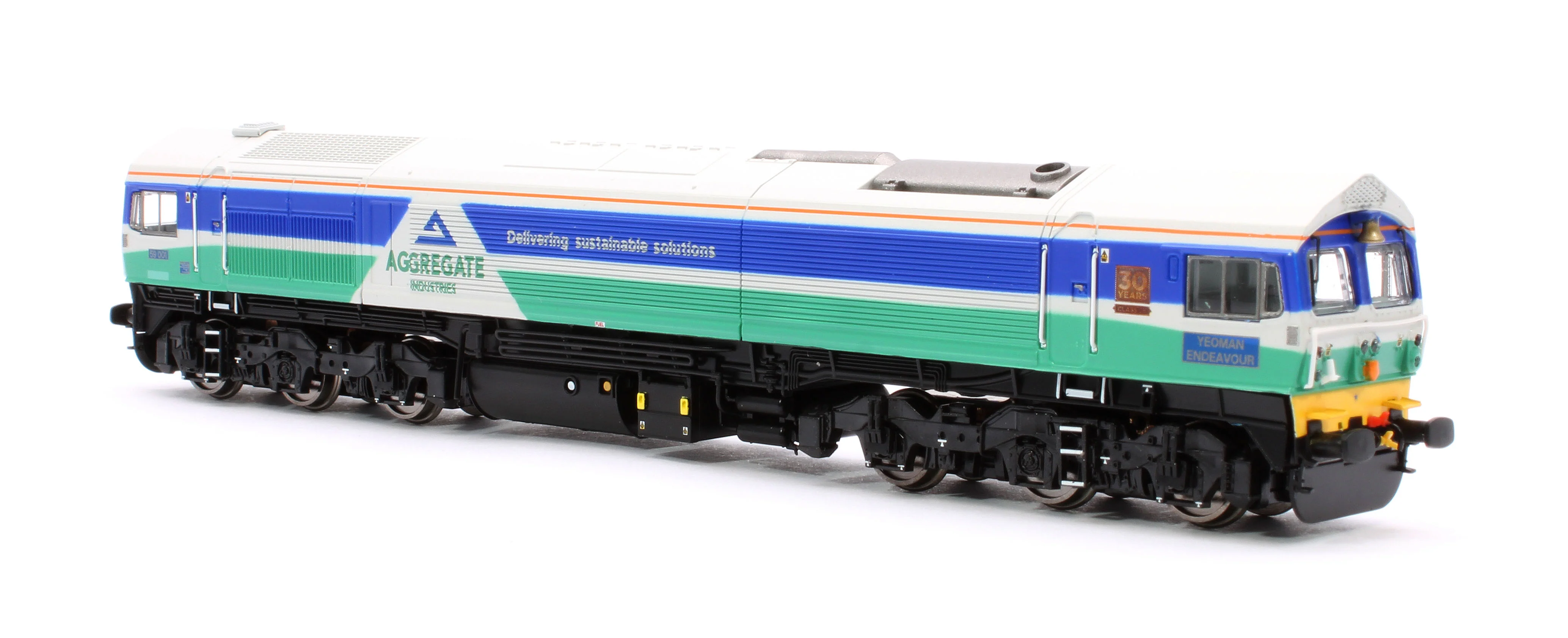 2D-005-005S Class 59 59001 Aggregate Industries Yeoman Endeavour Diesel Locomotive - DCC Sound - Image 4
