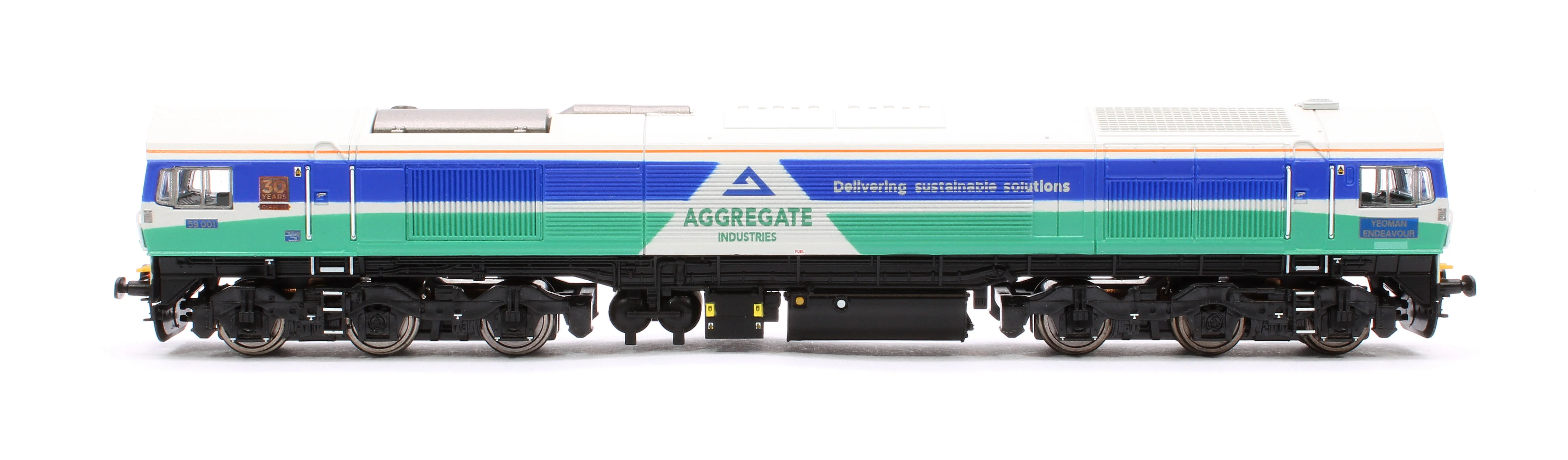 2D-005-005S Class 59 59001 Aggregate Industries Yeoman Endeavour Diesel Locomotive - DCC Sound - Image 5
