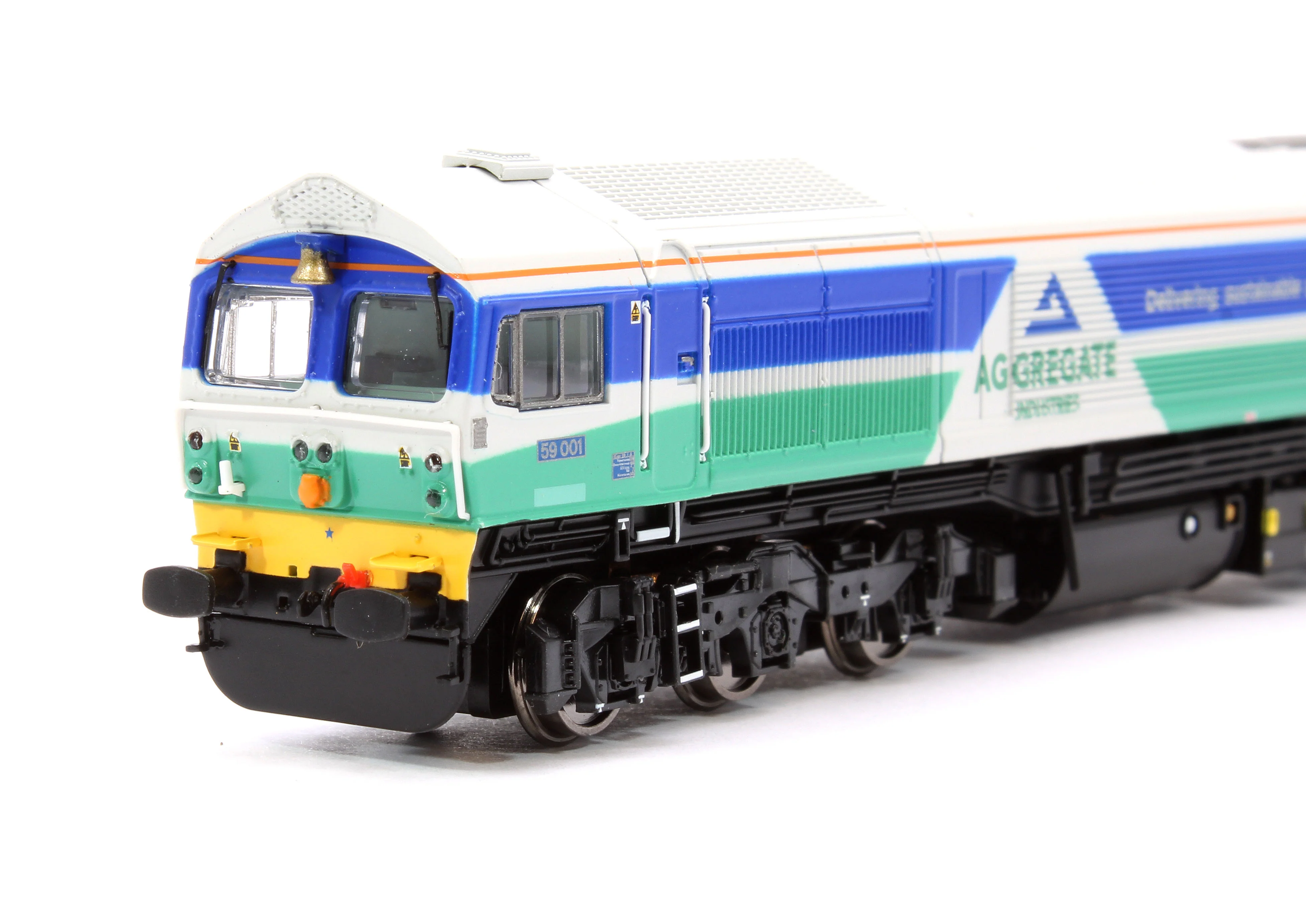 2D-005-005S Class 59 59001 Aggregate Industries Yeoman Endeavour Diesel Locomotive - DCC Sound - Image 8