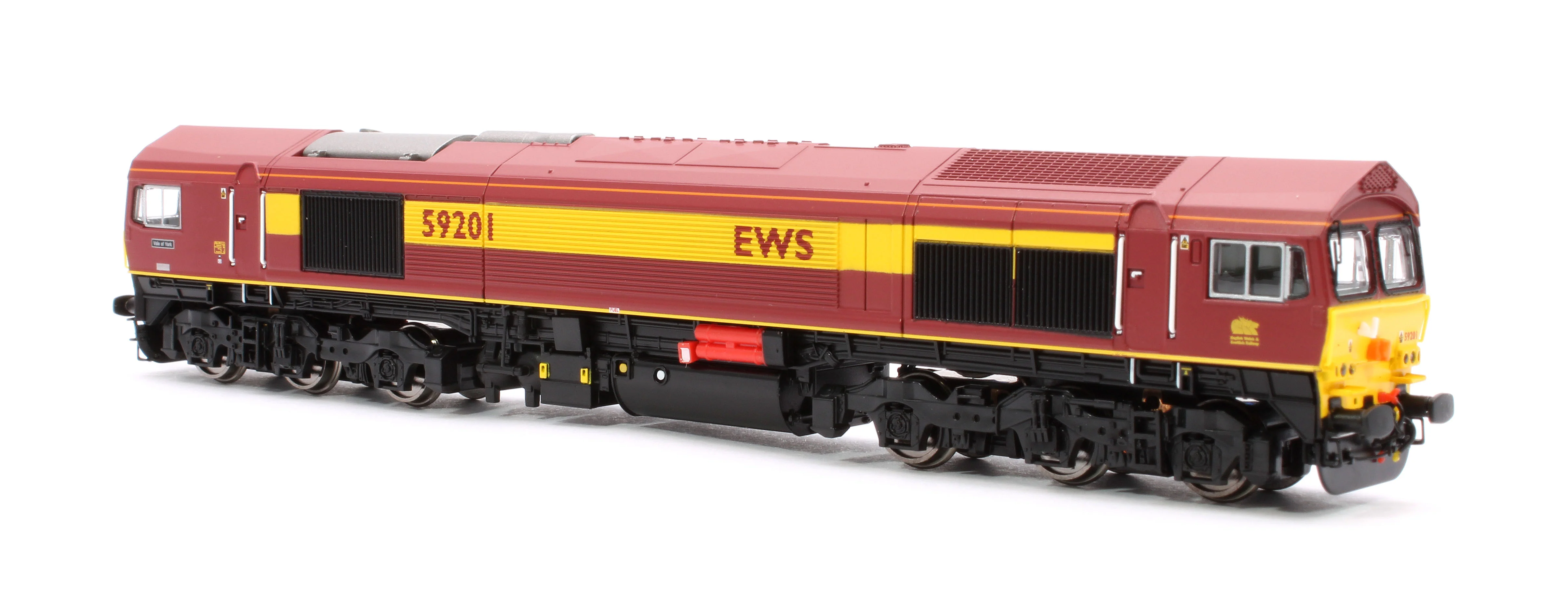 2D-005-006S Class 59 59201 EWS “Vale of York” Diesel Locomotive DCC Sound - Image 2