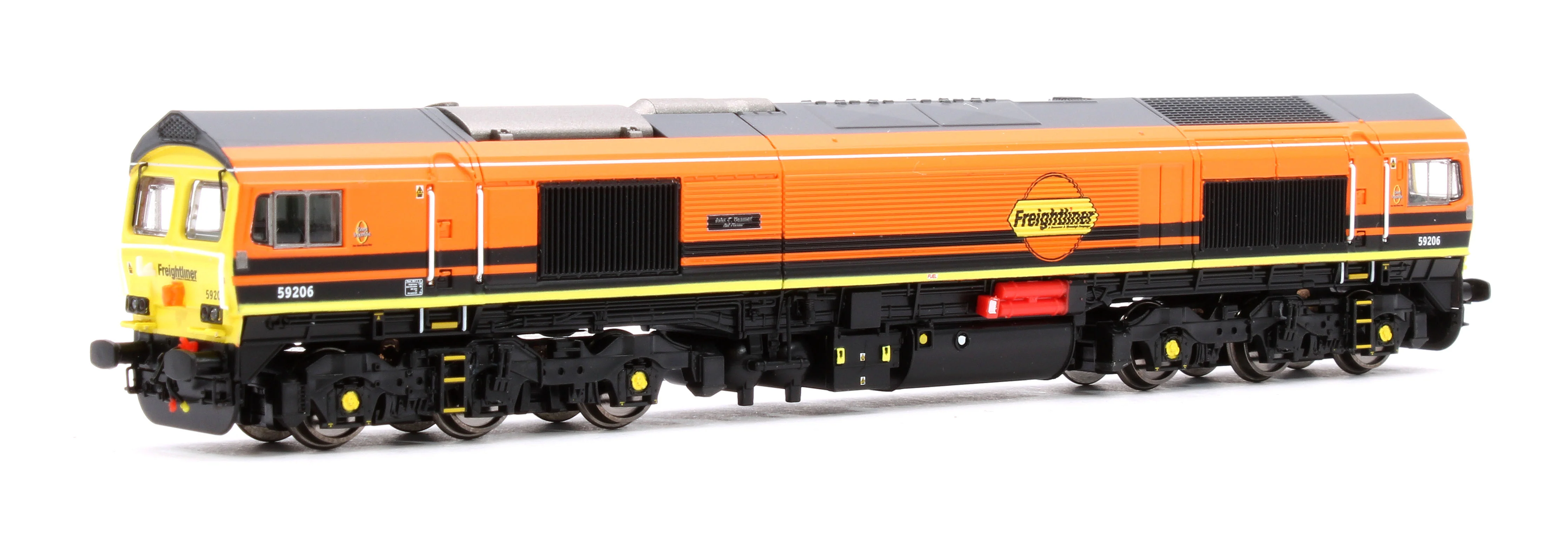 2D-005-RS1D Class 59 206 'John F Yeoman' G&W Freightliner Diesel Locomotive - DCC Fitted