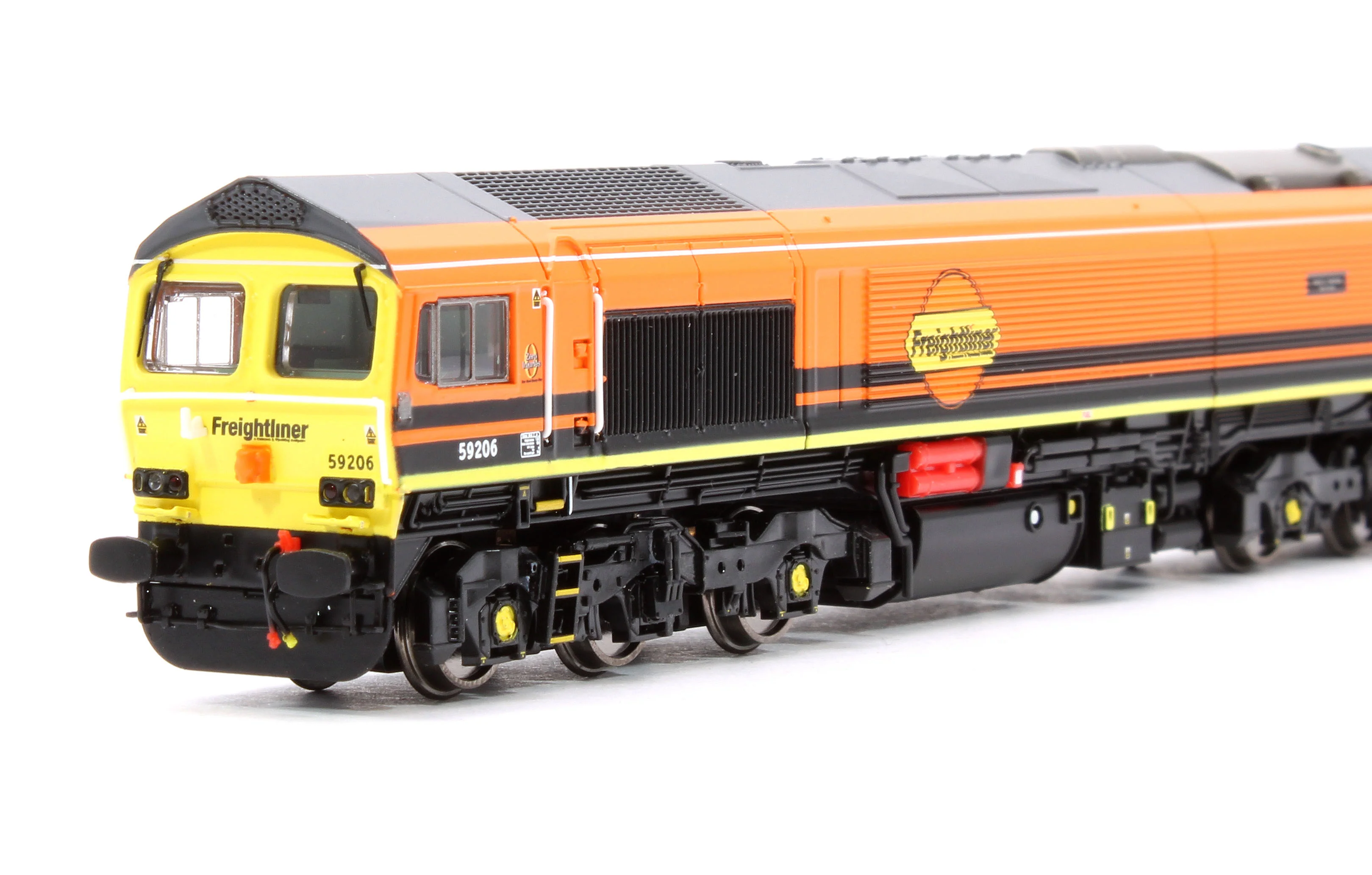 2D-005-RS1D Class 59 206 'John F Yeoman' G&W Freightliner Diesel Locomotive - DCC Fitted - Image 8