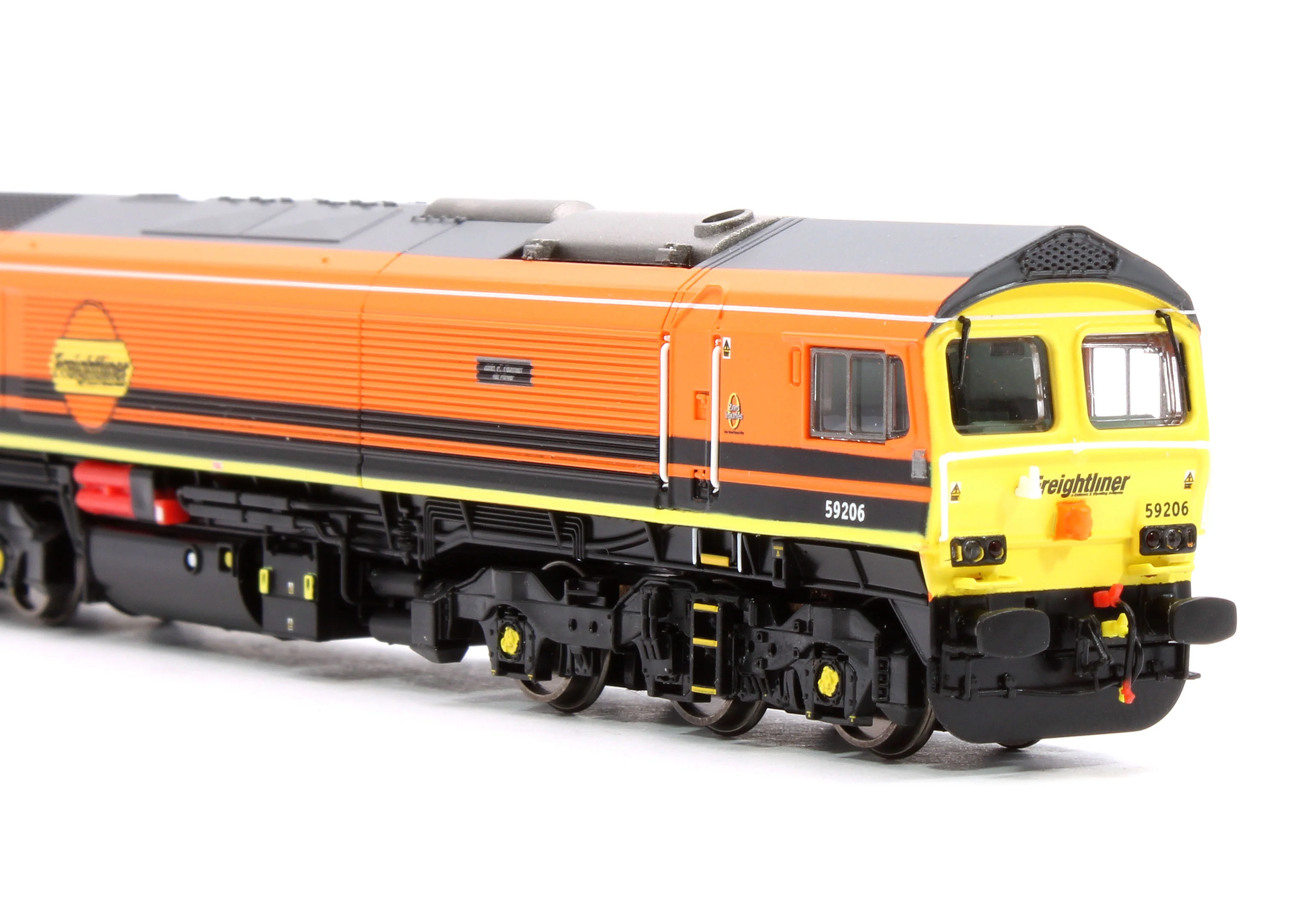 2D-005-RS1D Class 59 206 'John F Yeoman' G&W Freightliner Diesel Locomotive - DCC Fitted - Image 9