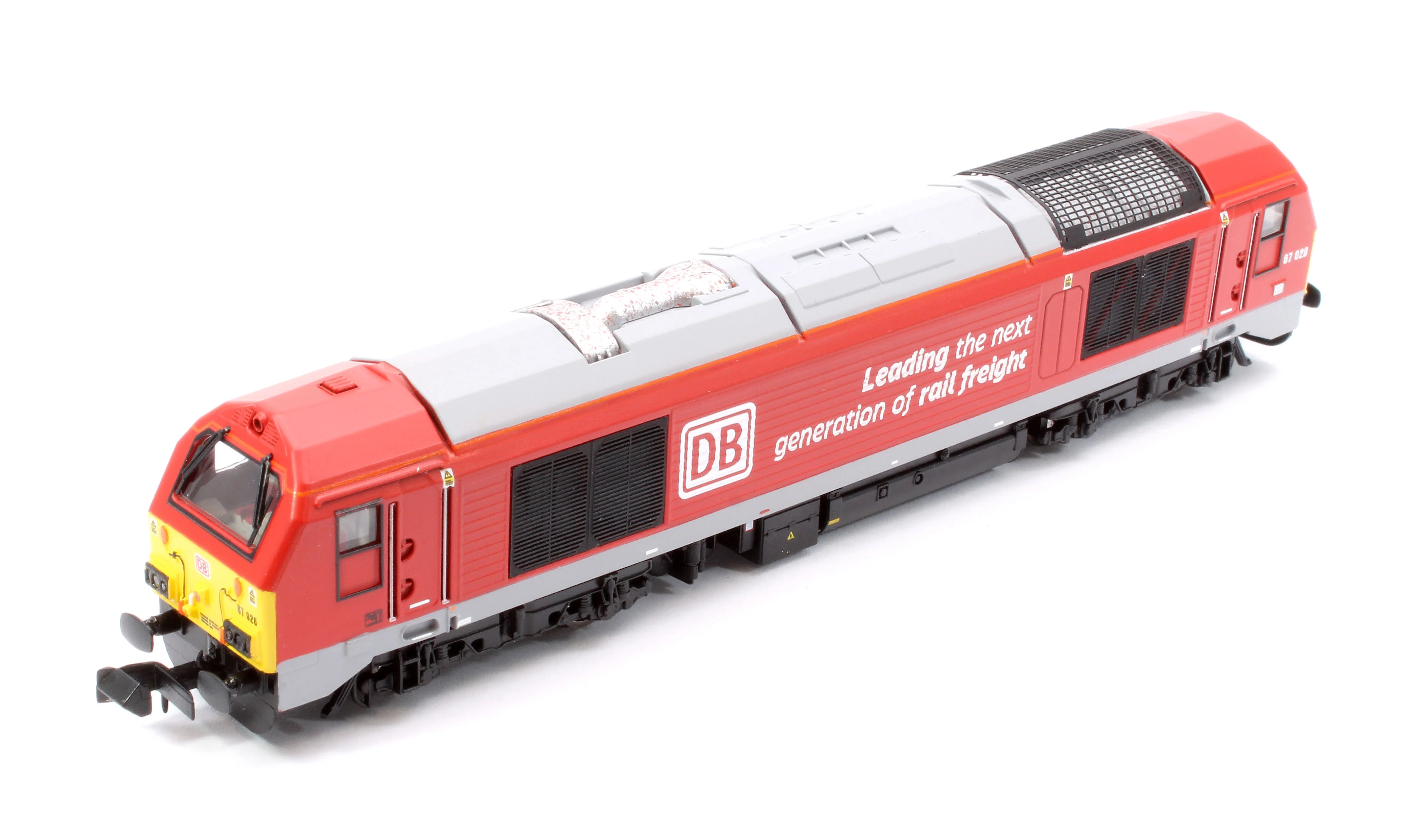 2D-010-014D Class 67 DB Schenker Red 67028 Diesel Locomotive - DCC Fitted - Image 11