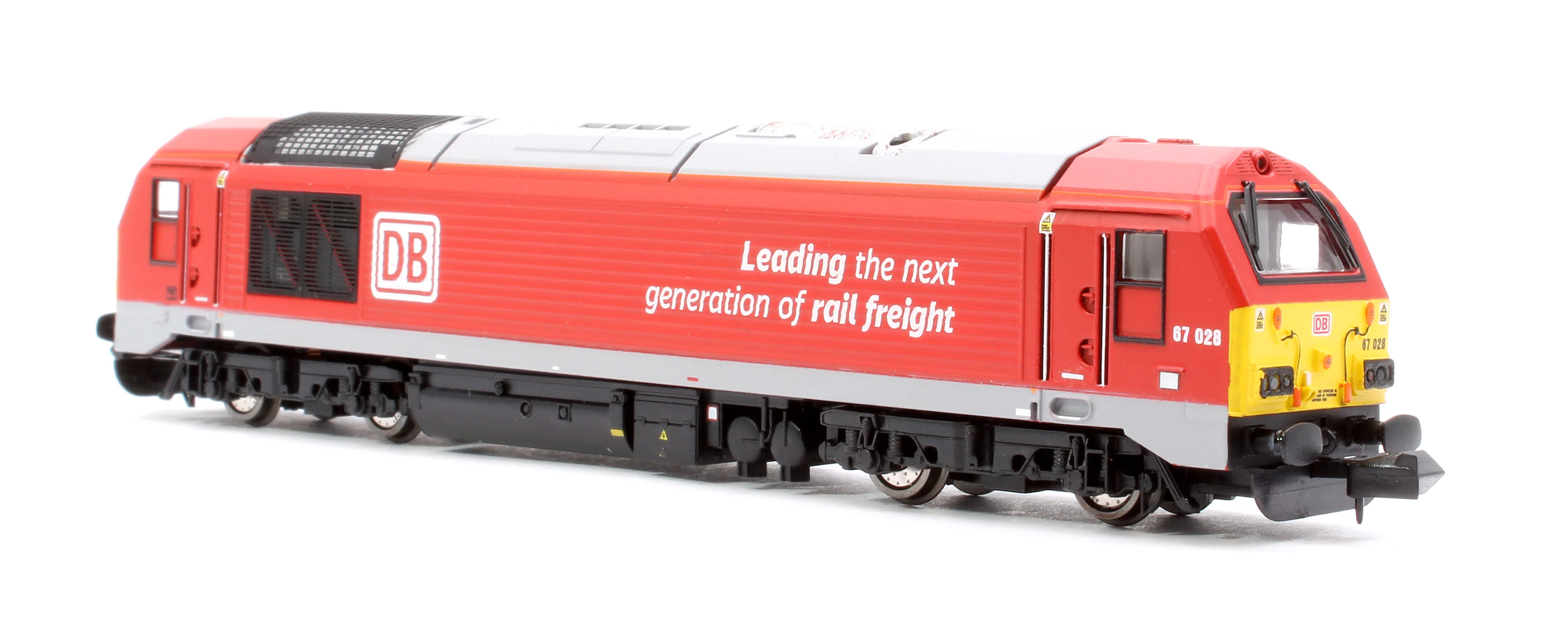 2D-010-014D Class 67 DB Schenker Red 67028 Diesel Locomotive - DCC Fitted - Image 4