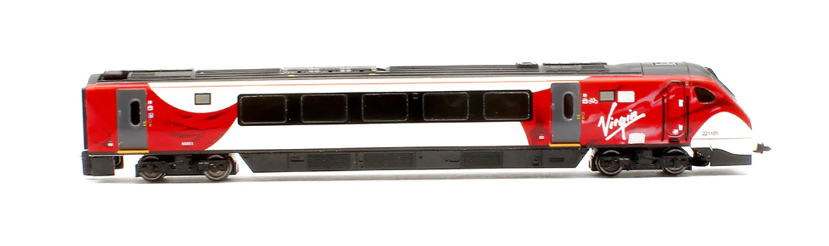 2D-023-002 Class 221 5 Car Set 221101 101 Squadron Virgin New - Image 15
