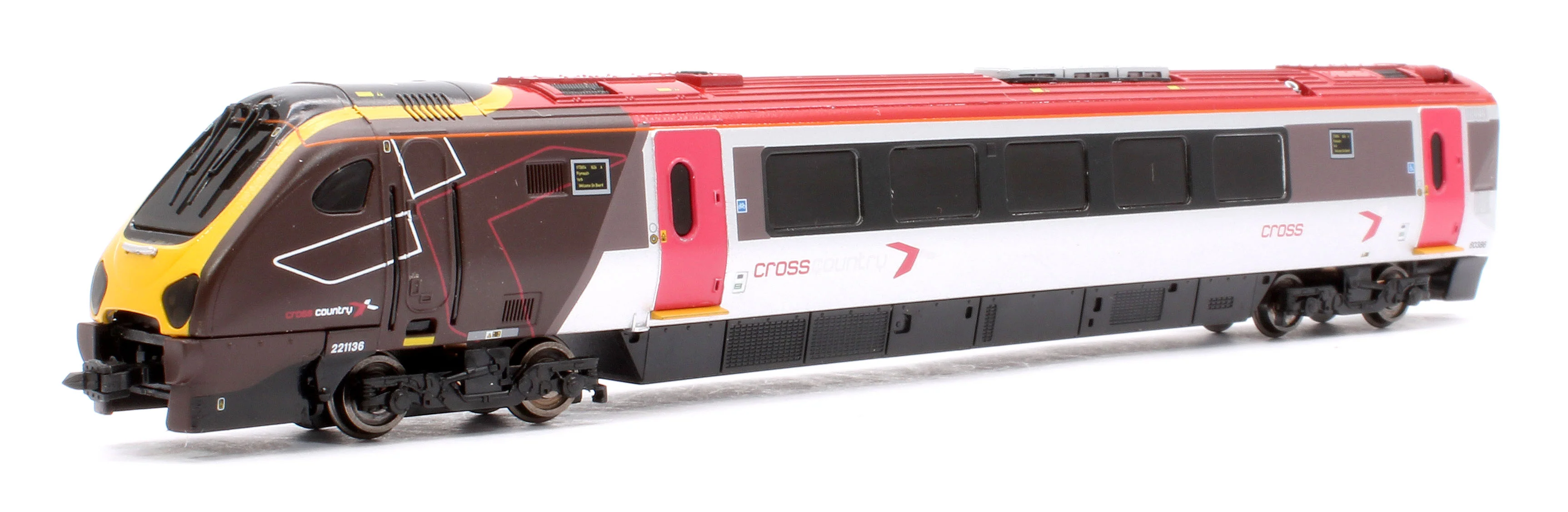 2D-023-003 Class 221 'Super Voyager' 5 Car Set 221136 Cross Country - Image 14