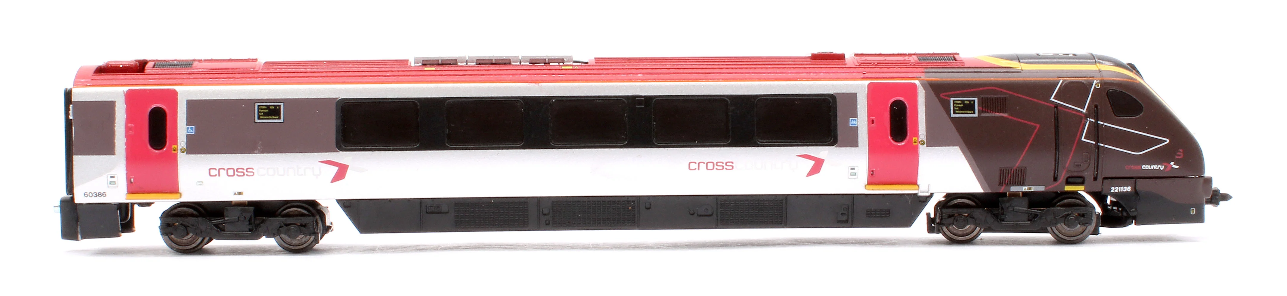 2D-023-003 Class 221 'Super Voyager' 5 Car Set 221136 Cross Country - Image 15