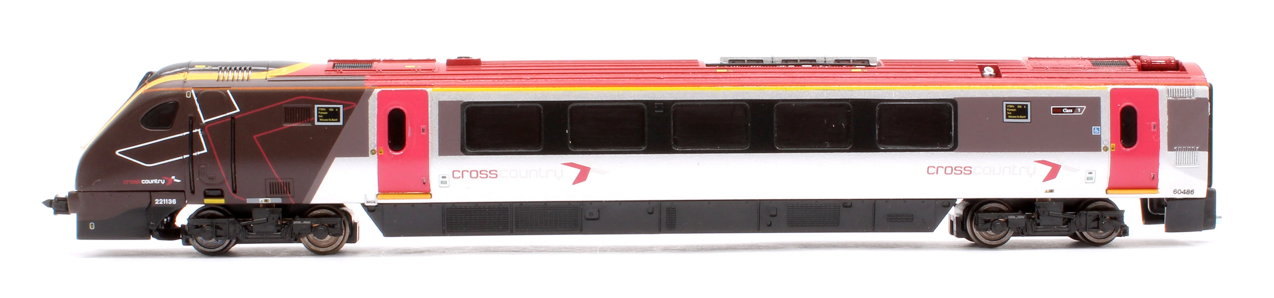 2D-023-003 Class 221 'Super Voyager' 5 Car Set 221136 Cross Country - Image 3