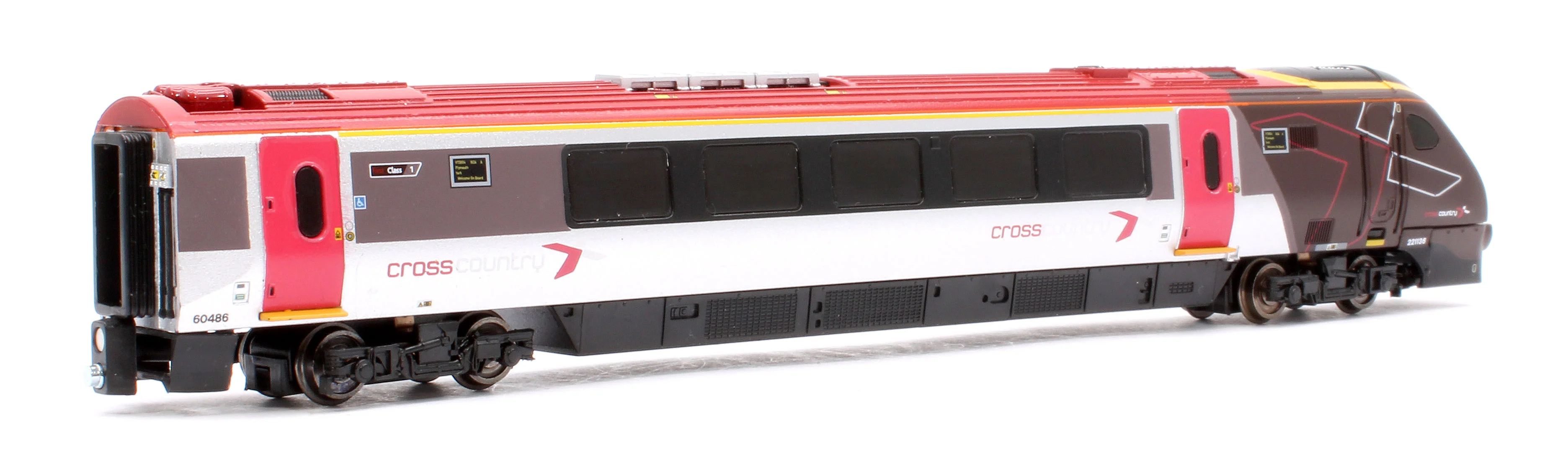 2D-023-003 Class 221 'Super Voyager' 5 Car Set 221136 Cross Country - Image 4