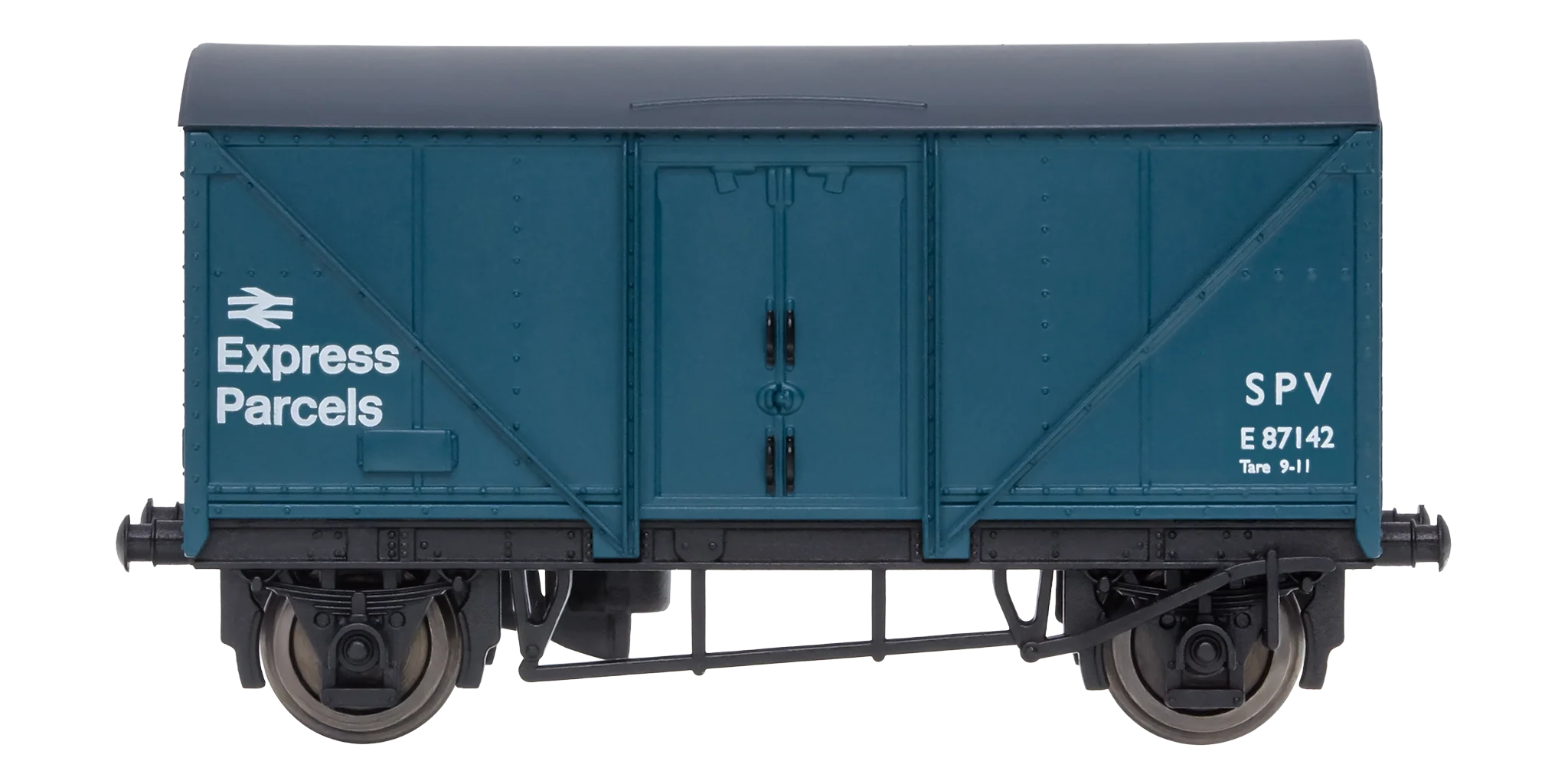 2F-019-013 Ex Blue Spot Fish Van Express Parcels BR Rail Blue E87142