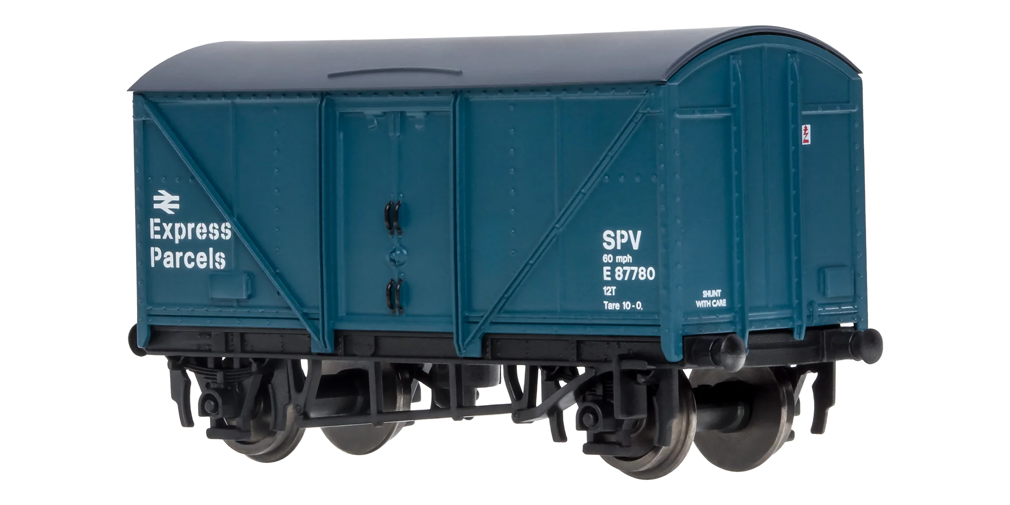 2F-019-014 Ex Blue Spot Fish Van Express Parcels BR Rail Blue E87780 - Image 2