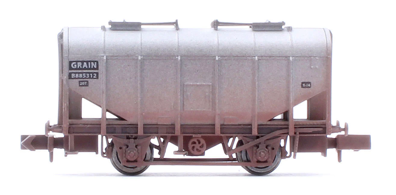 2F-036-005 Bulk Grain Hopper BR Livery No.B885312 - Weathered - Image 2